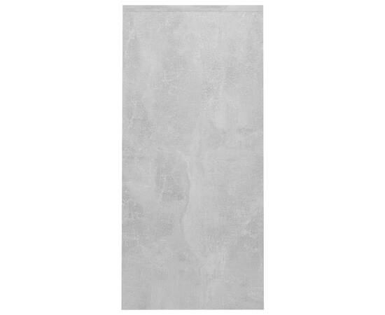 Birou notebook, gri beton, 102,5x35x75 cm, pal, 5 image