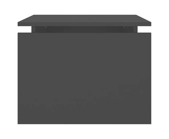 Măsuță de cafea, negru, 68x50x38 cm, pal, 6 image