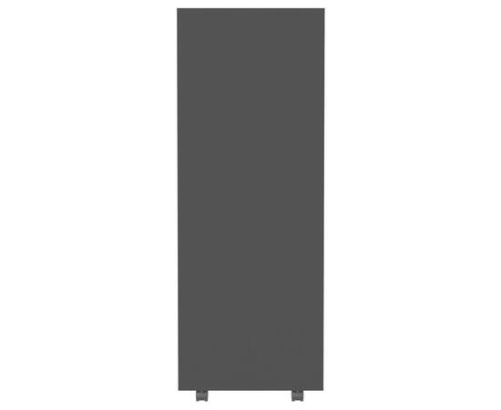 Șifonier, negru, 80x40x110 cm, pal, 6 image