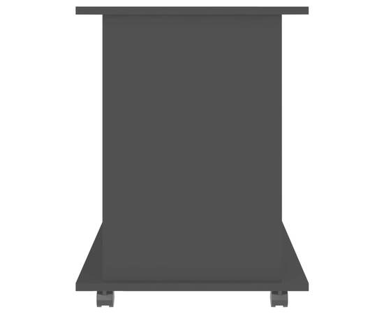 Dulap cu roți, negru, 60x45x60 cm, pal, 6 image