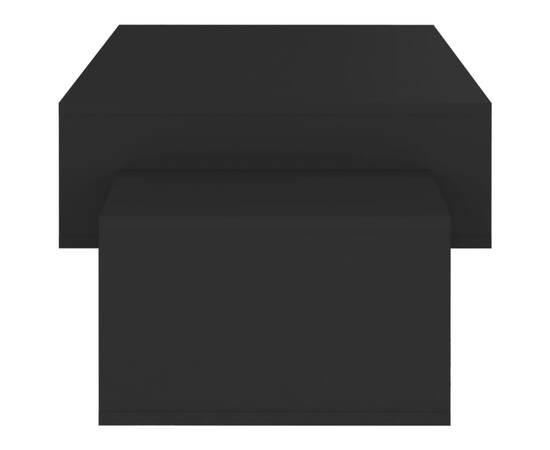 Măsuță de cafea, negru, 105x55x32 cm, pal, 6 image