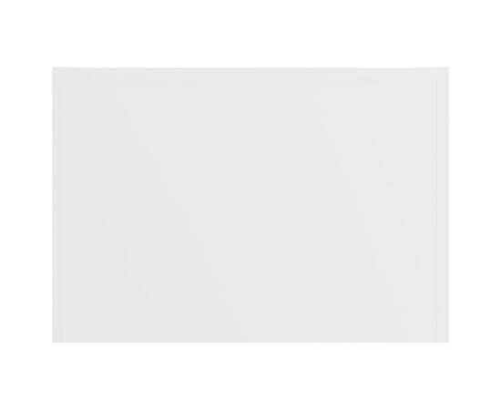 Măsuță de cafea, alb, 50x50x35 cm, pal, 6 image