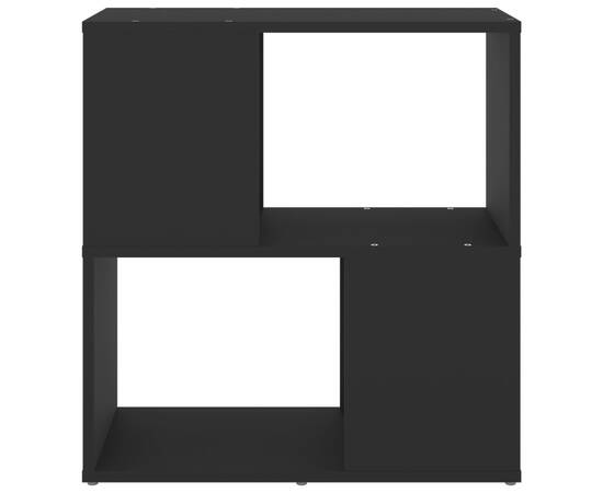 Bibliotecă, negru, 60 x 24 x 63 cm, pal, 5 image