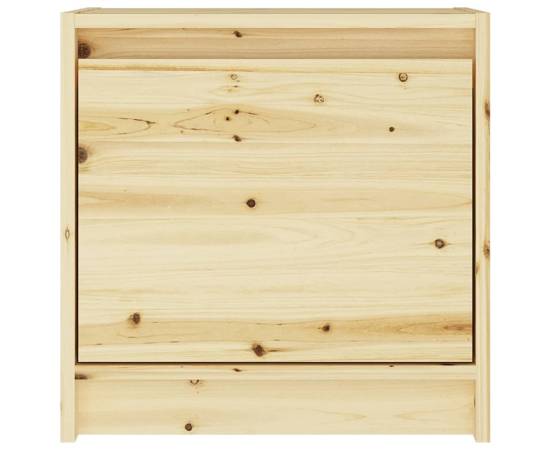 Noptiere, 2 buc., 40x30,5x40 cm, lemn masiv de brad, 6 image