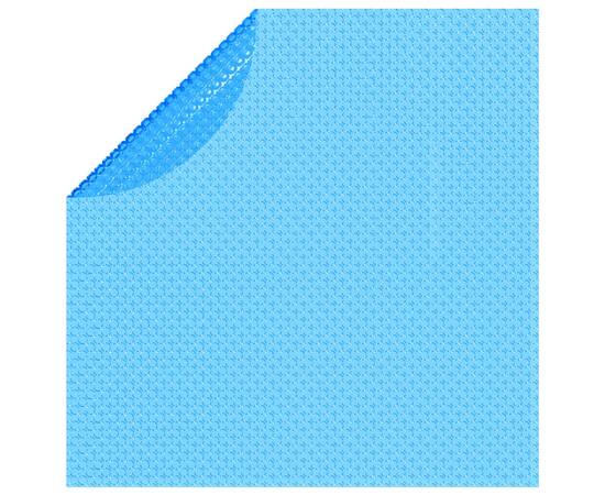 Folie solară plutitoare piscină, rotundă, pe, 250 cm, albastru, 2 image