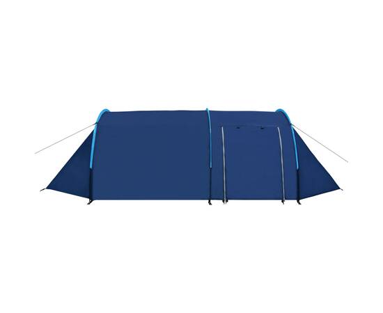 Cort camping 4 persoane, bleumarin/albastru deschis, 3 image