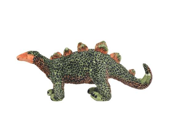 Jucărie de pluș dinozaur stegosaurus, verde și portocaliu xxl, 2 image
