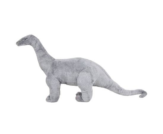 Jucărie de pluș verticală dinozaur brachiosaurus, gri xxl, 2 image
