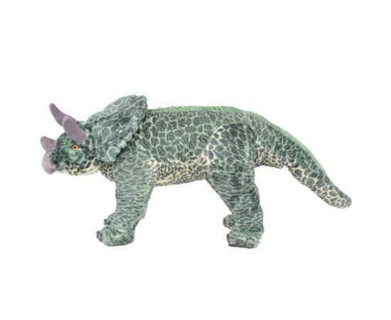 Jucărie de pluș verticală dinozaur triceratops, verde, xxl, 2 image
