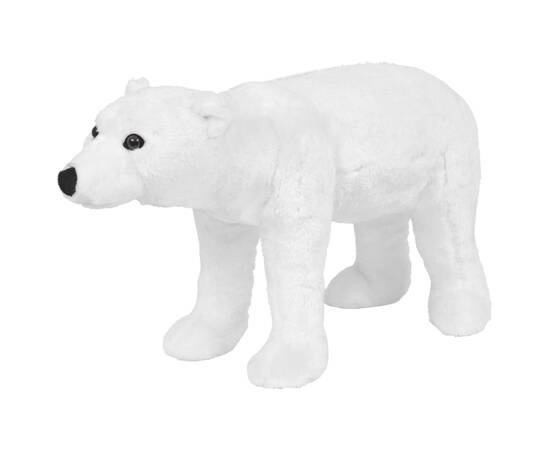 Urs polar din pluș de jucărie alb xxl