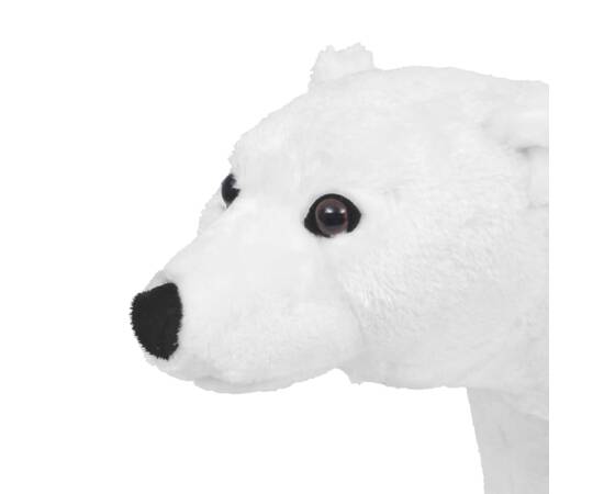 Urs polar din pluș de jucărie alb xxl, 3 image