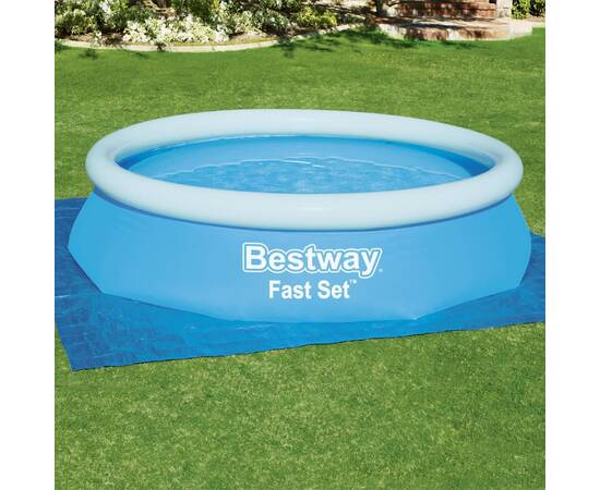 Bestway pânză de sol pentru piscină flowclear, 335 x 335 cm