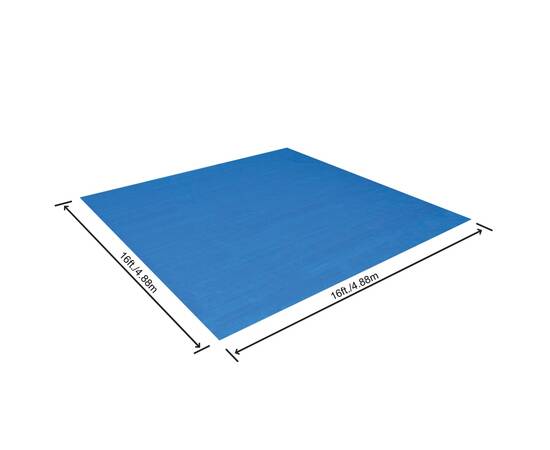 Bestway pânză de sol pentru piscină flowclear, 488 x 488 cm, 8 image