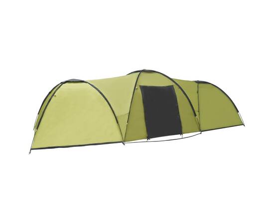 Cort camping tip iglu, 8 persoane, verde, 650 x 240 x 190 cm, 5 image