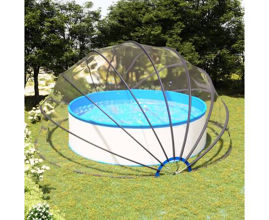 Cupolă pentru piscină, 440 x 220 cm