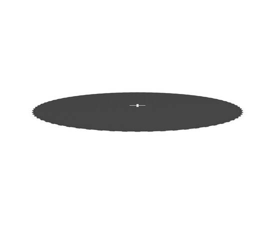 Podea din pânză pentru trambulină rotundă de 3,96 m, negru, 3 image