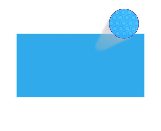 Prelată piscină, albastru, 400 x 200 cm, pe