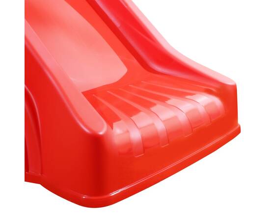 Tobogan pliabil pentru copii de interior & exterior roșu/galben, 10 image
