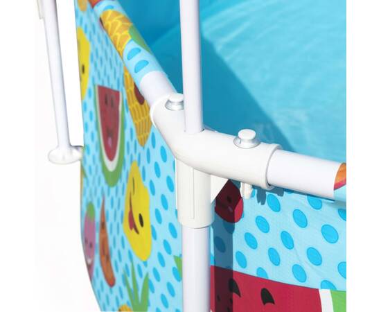 Bestway piscină supraterană copii steel pro, protecție uv, 244x51 cm, 10 image