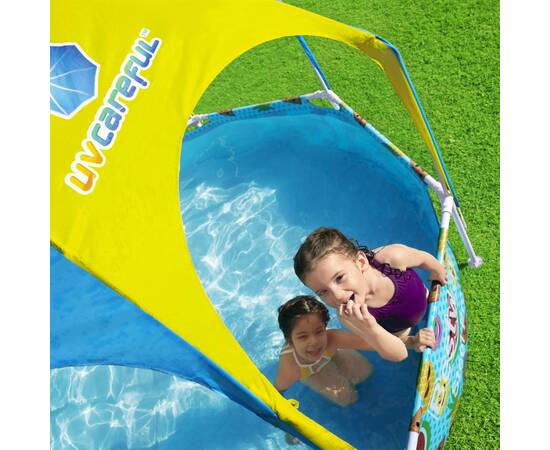 Bestway piscină supraterană copii steel pro, protecție uv, 244x51 cm, 5 image