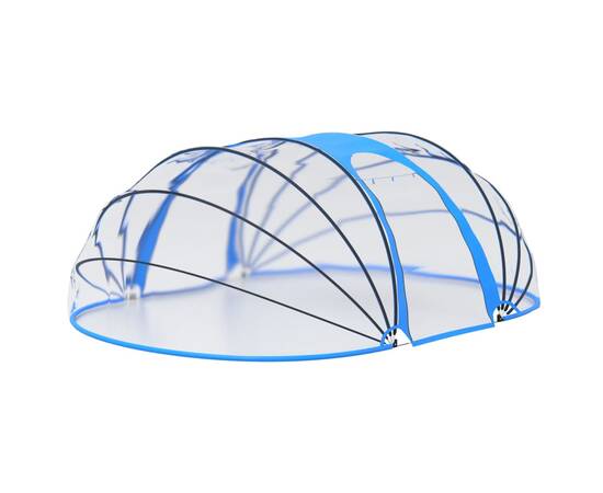 Cupolă pentru piscină, 530x410x205 cm, oval, 3 image