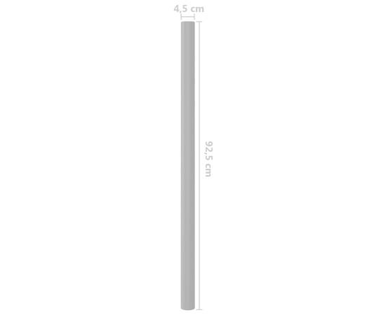 Manșoane din spumă stâlp trambulină, 12 buc., gri, 92,5 cm, 5 image