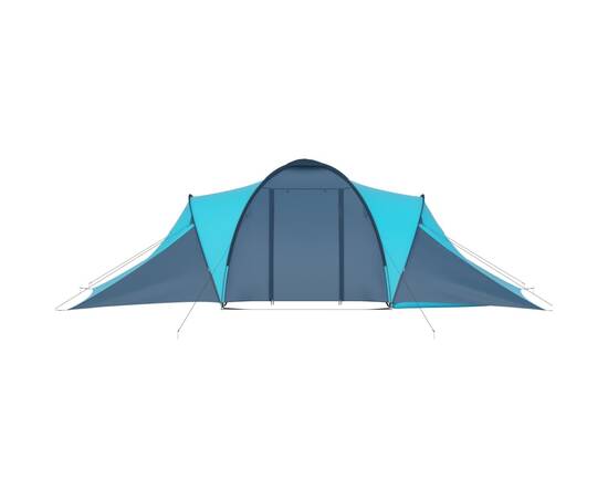 Cort camping, 6 persoane, albastru și bleu, 6 image