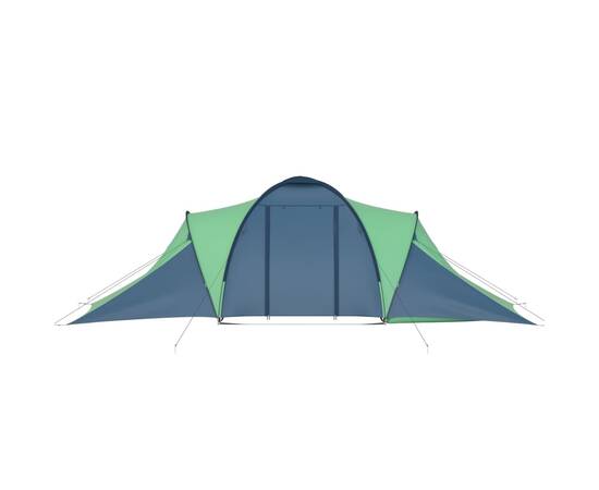 Cort camping, 6 persoane, albastru și verde, 6 image
