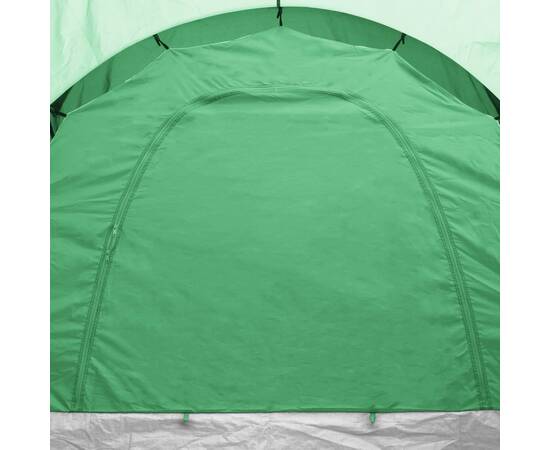 Cort camping, 6 persoane, albastru și verde, 3 image