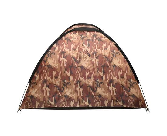 Cort camping tip iglu, 8 persoane, camuflaj, 650x240x190 cm, 6 image