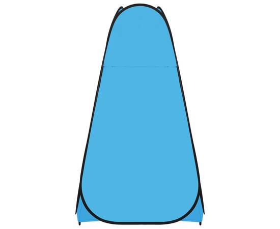 Cort de duș pop-up, albastru, 6 image