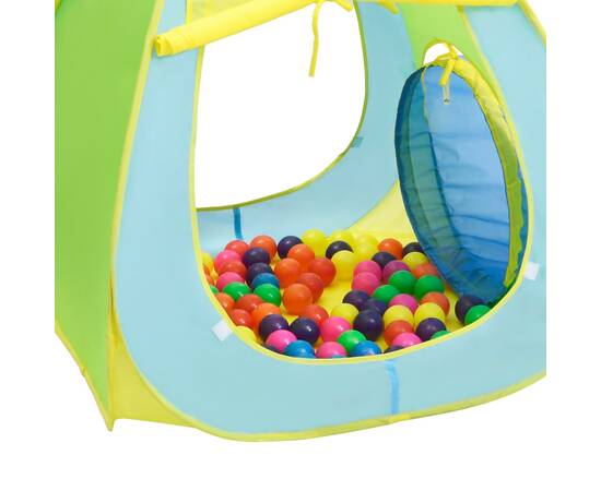 Cort de joacă pentru copii cu 100 bile, multicolor, 5 image