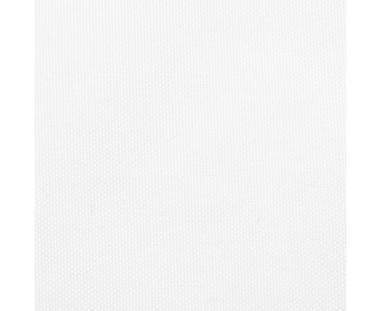Parasolar, alb, 2,5x3 m, țesătură oxford, dreptunghiular, 2 image