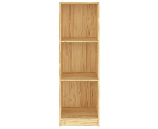 Bibliotecă/separator cameră, 36x33x110 cm, lemn masiv pin, 6 image