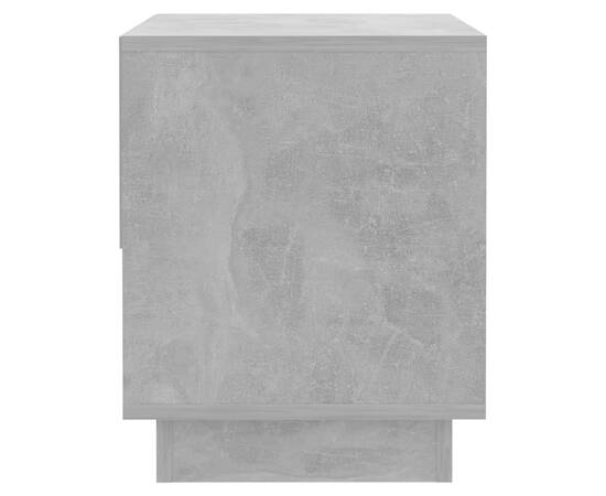 Noptiere, 2 buc., gri beton, 45x34x44 cm, pal, 8 image