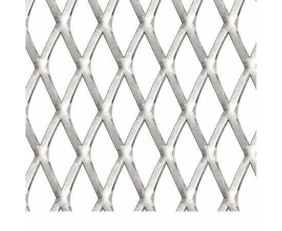 Gard de sârmă grădină, 50x50 cm, 45x20x4 mm, oțel inoxidabil, 3 image