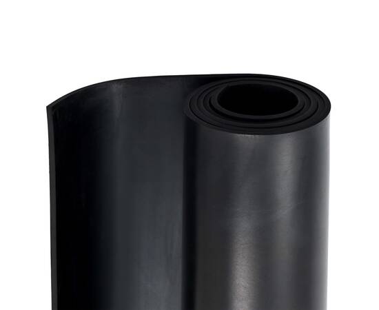 Covor de cauciuc anti-alunecare, 1,2 x 2 m, 6 mm, neted, 6 image
