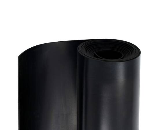 Covor de cauciuc anti-alunecare, 1,2 x 5 m, 3 mm, neted, 6 image