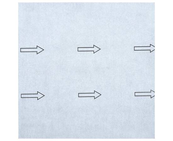 Plăci de pardoseală autoadezive, alb, 5,11 m² pvc, 4 image