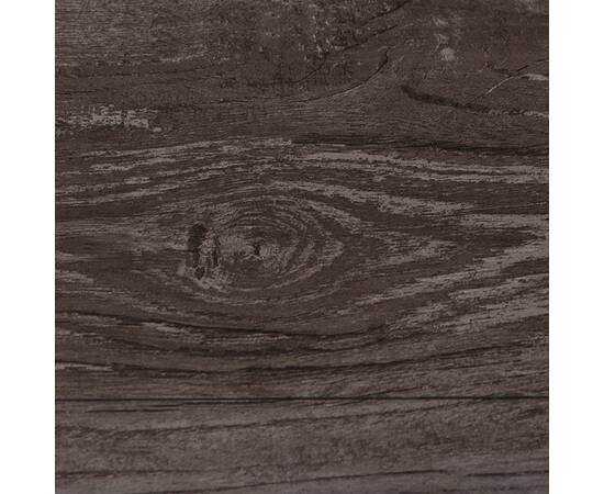Plăci de pardoseală, lemn cu dungi, 4,46 m², pvc, 3 mm, 3 image