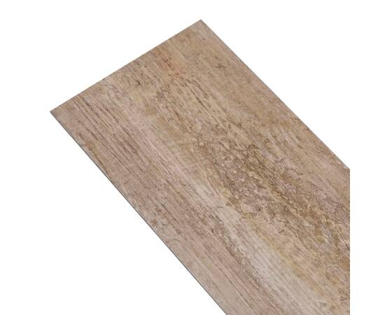 Plăci de pardoseală, lemn decolorat, 5,26 m², pvc, 2 mm, 7 image