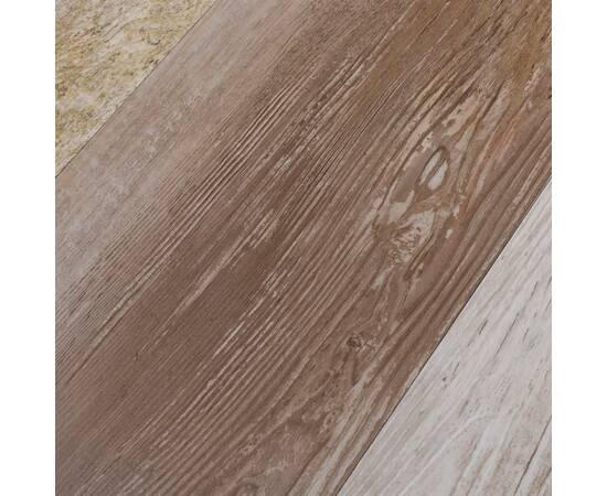 Plăci de pardoseală, lemn decolorat, 5,26 m², pvc, 2 mm, 5 image
