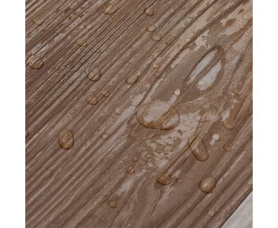 Plăci pardoseală autoadezive lemn decolorat 5,02 m² pvc 2 mm, 4 image