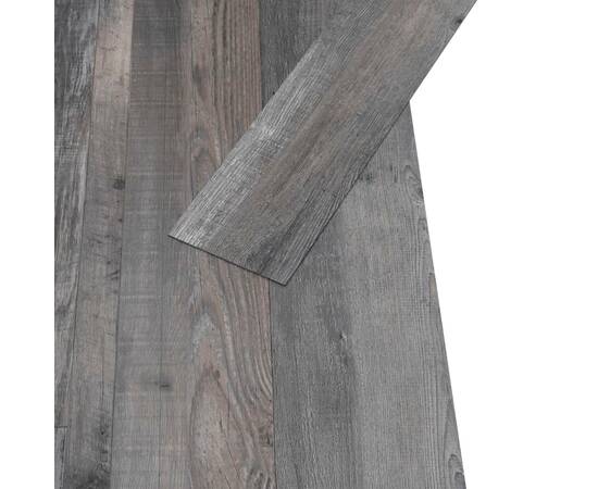 Plăci pardoseală autoadezive lemn industrial 4,46 m² pvc 3 mm, 6 image