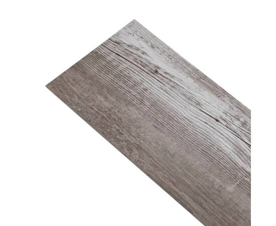Plăci pardoseală autoadezive lemn maro mat 5,02 m² pvc 2 mm, 7 image