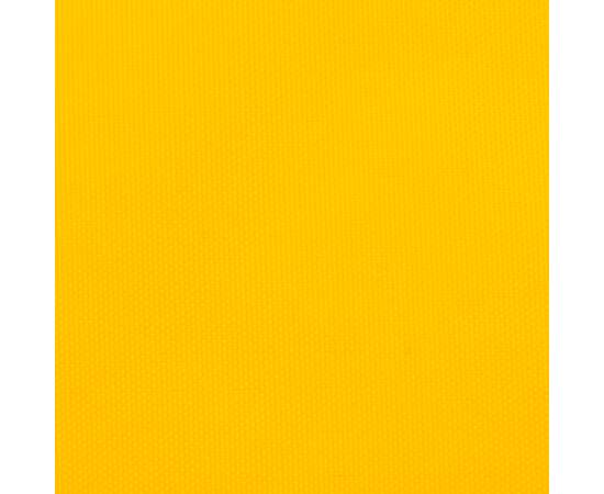 Parasolar, galben, 3/4x2 m, țesătură oxford, trapez, 2 image