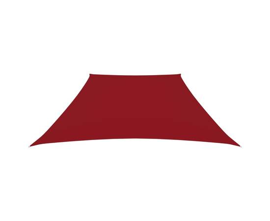 Parasolar, roșu, 3/4x2 m, țesătură oxford, trapez, 3 image