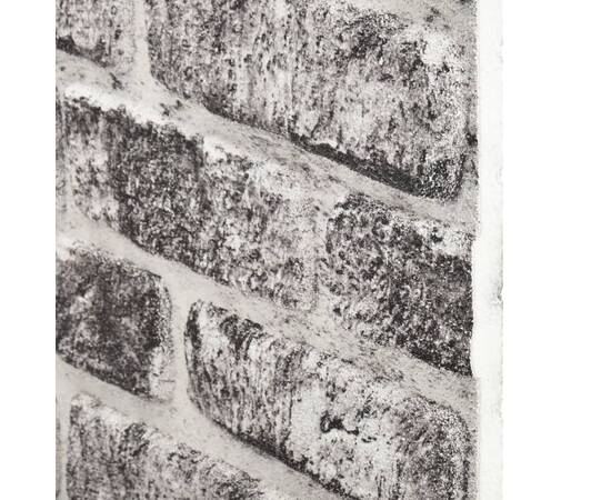 Panouri de perete 3d, model cărămidă, gri închis, 11 buc., eps, 7 image