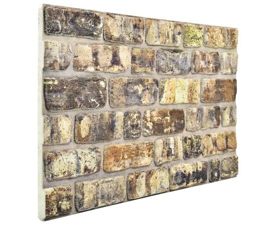 Panouri de perete 3d, model cărămidă, multicolor, 11 buc., eps, 6 image