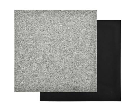 Plăci de pardoseală, 20 buc., gri deschis, 50 x 50 cm, 5 m², 4 image